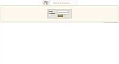 Desktop Screenshot of gestion.shmedical.es