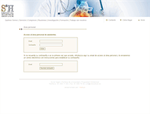 Tablet Screenshot of congresos.shmedical.es